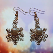 Snow In California Earrings